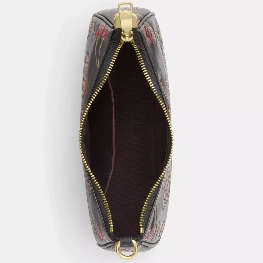 Coach CCZ16 Teri Shoulder Bag Leather Crossbody With Cherry Print NWT - Picture 6 of 12